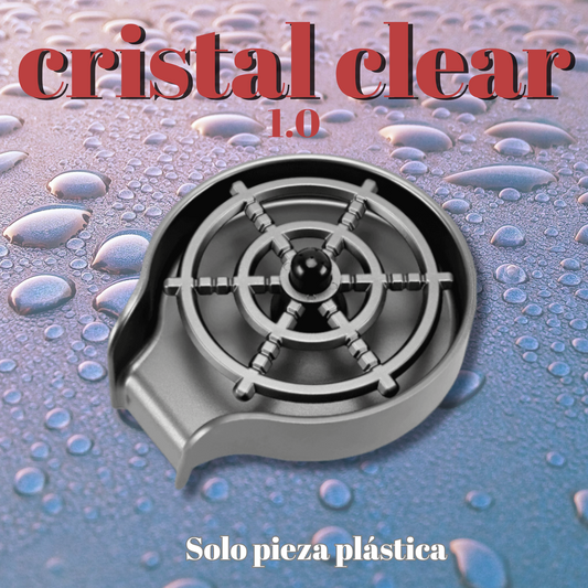 Cristal clear 1.0 Plástico resistente sin piezas instalación.